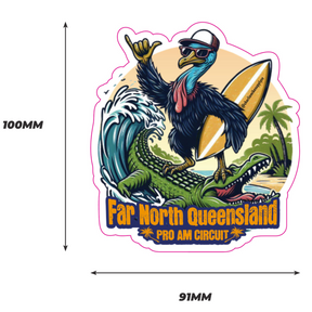 FNQ Pro Am Sticker