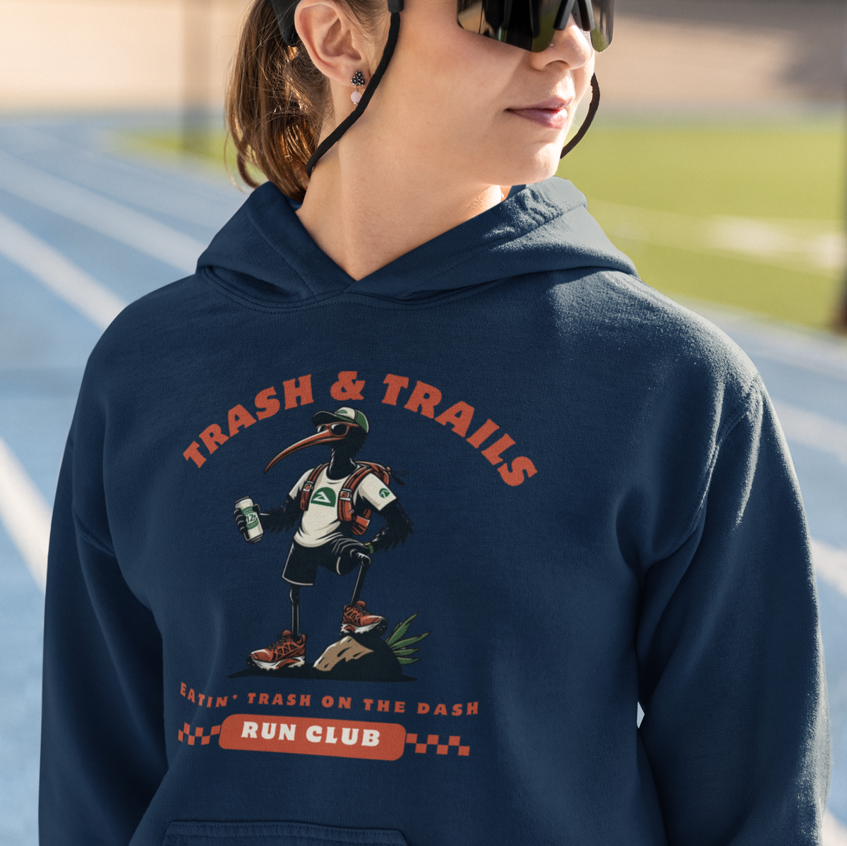 Trash & Trails Run Club Unisex Hoodie